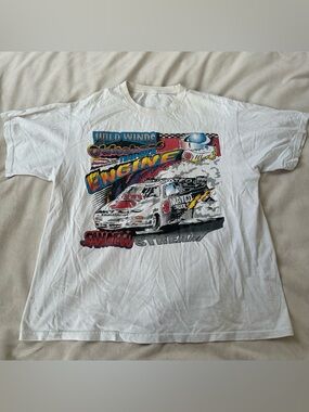Brandy Melville Graphic Race Car Oversized Tee